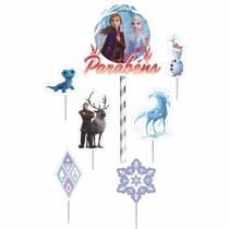 Topo de Bolo Frozen 2 Para Festa de Aniversário Infantil