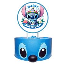 Topo de Bolo Lilo e Stitch Festa de Aniversário Temática