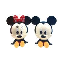 Topo De Bolo Mickey E Minnie Mouse Para Crianças, 2 Peças, Suprimentos Para Festa De Aniversário, Topo De Bolo Mickey E Minnie Mouse Para Crianças, 2 Peças, Suprimentos Para Festa De Aniversário,
