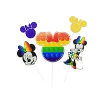 Topo de Bolo - Minnie Pop It - 1UN - Regina - Rizzo