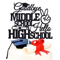 Topo de bolo Miss Onederful Goodbye Middle School Grad Topo de bolo Miss Onederful Goodbye Middle School Grad