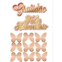 Topo de Bolo Personalizado Aniversário Diversos Temas