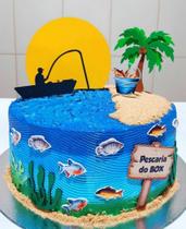 Topo de Bolo Pescaria