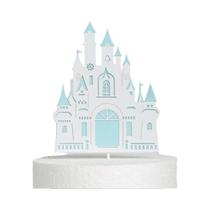 Topo De Bolo Tema Princesa Frozen Para Festa De Aniversário Infantil E Chá De Bebê - Decorações E