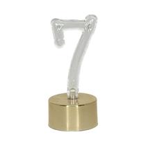 Topo De Bolo Vela Em Formato De Número Com Led Colorido Topo De Bolo Vela Em Formato De Número Com Led Colorido