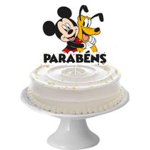 Topo Decoração de Bolo Tema Festa Mickey Mouse