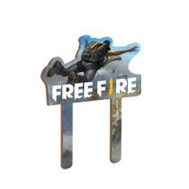 Topo Para Bolo MDF Free Fire - 1 Unidade - Festcolor - Rizzo