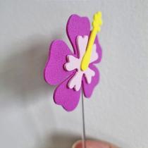 Topo para Docinhos - Flor em camadas de EVA Topo para Docinhos - Flor em camadas de EVA