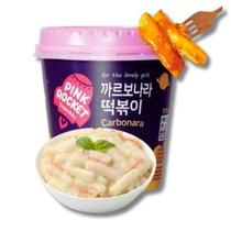 Topokki Coreano Instantâneo Pink Rocket Carbonara 120g