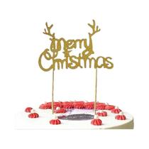 Topos De Bolo De Natal Vermelho Dourado 10 Peças Decoração De Festa Suprimentos De Natal Topos De Bolo De Natal Vermelho Dourado 10 Peças Decoração De Festa Suprimentos De Natal