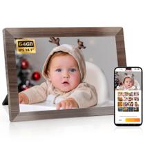 Topos de porta-retratos digital e tela sensível ao toque WiFi de 10,1" de 64 GB Topos de porta-retratos digital e tela sensível ao toque WiFi de 10,1" de 64 GB