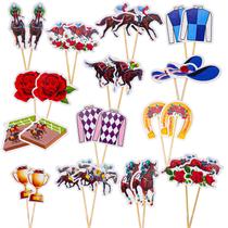 Topos para Cupcake Seqiuay 30 Peças Festa Kentucky Derby Topos para Cupcake Seqiuay 30 Peças Festa Kentucky Derby
