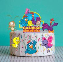 Topper Bolo Enfeite Topo De Bolo Varios Temas e personagens