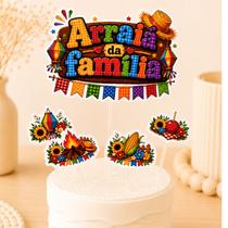 Topper De Bolo Festa Junina Arraiá Topo De Bolo São João Aniversário Mesversário Scrapbook Pronta Entrega Envio Imediato Topper De Bolo Festa Junina Arraiá Topo De Bolo São João Aniversário Mesversário Scrapbook Pronta Entrega Envio Imediato