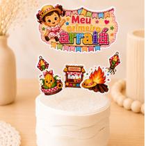 Topper De Bolo Meu Primeiro Arraiá Topo De Bolo Festa Junina São João Mesversário 1 Ano Menino Menina Pronta Entrega Mim Topper De Bolo Meu Primeiro Arraiá Topo De Bolo Festa Junina São João Mesversário 1 Ano Menino Menina Pronta Entrega Mim