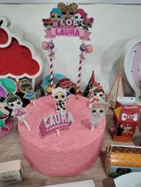 Topper de bolo personalizado