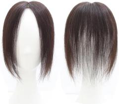 Topper de cabelo 30cm reto 100% Remy Human Hair para mulheres Topper de cabelo 30cm reto 100% Remy Human Hair para mulheres