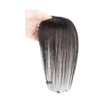 Topper De Cabelo Humano Invisível Para Mulheres, Pequeno Coração De Pêssego, Peça De Cabelo Topper De Cabelo Humano Invisível Para Mulheres, Pequeno Coração De Pêssego, Peça De Cabelo