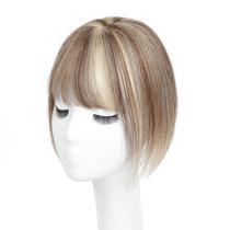 Topper de cabelo OLLAVO Real Human Hair 3D French Bangs Brown Topper de cabelo OLLAVO Real Human Hair 3D French Bangs Brown