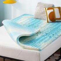 Topper de colchão Best Price Colchão de 5 zonas Swirl Gel 5cm Twin