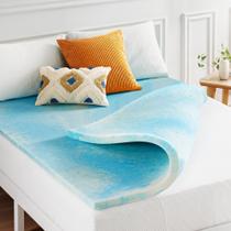 Topper de colchão Best Price Mattress Swirl Gel de 5 cm em tamanho real