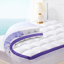 Topper de colchão ChiXpace Dual Layer Memory Foam em tamanho real Topper de colchão ChiXpace Dual Layer Memory Foam em tamanho real