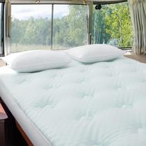 Topper de colchão Hansleep RV Short Queen Viscose Bamboo White