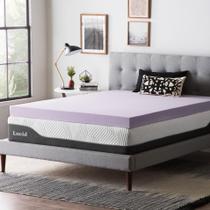 Topper de colchão LUCID Lavender Infuse Memory Foam com 10 cm de altura Topper de colchão LUCID Lavender Infuse Memory Foam com 10 cm de altura
