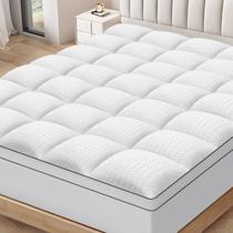 Topper de colchão MASVIS Queen Pillow Top, bolso profundo de 8-21 polegadas