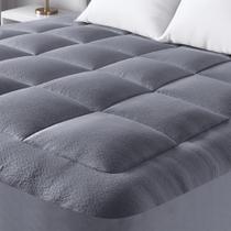 Topper de colchão Niagara Viscose Bamboo Queen RV Grey