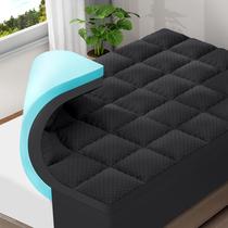 Topper de colchão OLANLY Espuma viscoelástica de camada dupla Queen Size Topper de colchão OLANLY Espuma viscoelástica de camada dupla Queen Size