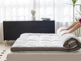 Topper de colchão Primesoft 100% algodão com 2 cm de espessura California King