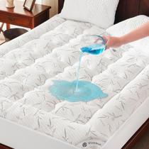 Topper de colchão Primesoft impermeável e almofada grossa