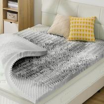 Topper de colchão SINWEEK Memory Foam 5 zonas e 5 cm Queen Size