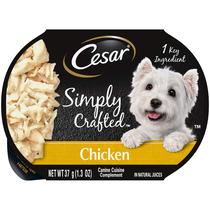 Topper de comida úmida para cães Cesar Simply Crafted Chicken 390ml