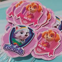 Topper de doce skye e everest 3d Topper de doce skye e everest 3d
