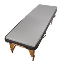 Topper de mesa de massagem Memory Foam TUOTPE Grey 185x61x5 cm