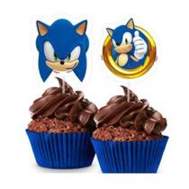 Topper P/ Doces Sonic C/8 Regina