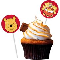 Topper P/doces Ursinho Pooh C/8 Festcolor
