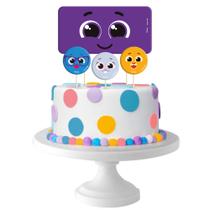 Topper Para Bolo Bolofofos 4 Un - Festcolor