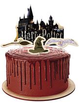 Topper para Bolo Festa Harry Potter - 04 unidades - Festcolor - Rizzo Festas