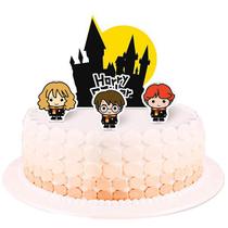 Topper para Bolo Festa Harry Potter Kids - 04 unidades - Festcolor - Rizzo Festas