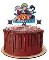 Topper para Bolo Festa Naruto - 04 unidades - Festcolor - Rizzo Festas