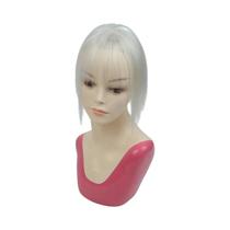 Toppers De Cabelo Humano Real Para Mulheres 360 graus Franjas 3D De 20-35cm Para Cabelos Ralos