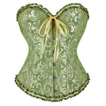 Tops de espartilho SZIVYSHI Bustier Shapewear Lingerie Verde Tamanho L Tops de espartilho SZIVYSHI Bustier Shapewear Lingerie Verde Tamanho L