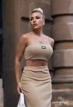 Tops forrado, com bojo, perfect way - p