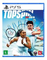 Topspin 2k25 PS 5 Mídia Física Novo Lacrado