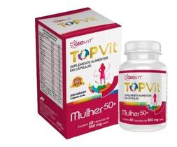 Topvit mulher 50+ 550mg 60 cápsulas