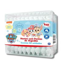 Topz Baby Hastes Pontas Arredondadas Patrulha Canina C/ 50 Unidades