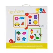 TOQUE E ENCONTRE - Brinquedo Educativo Pedagógico - BABEBI